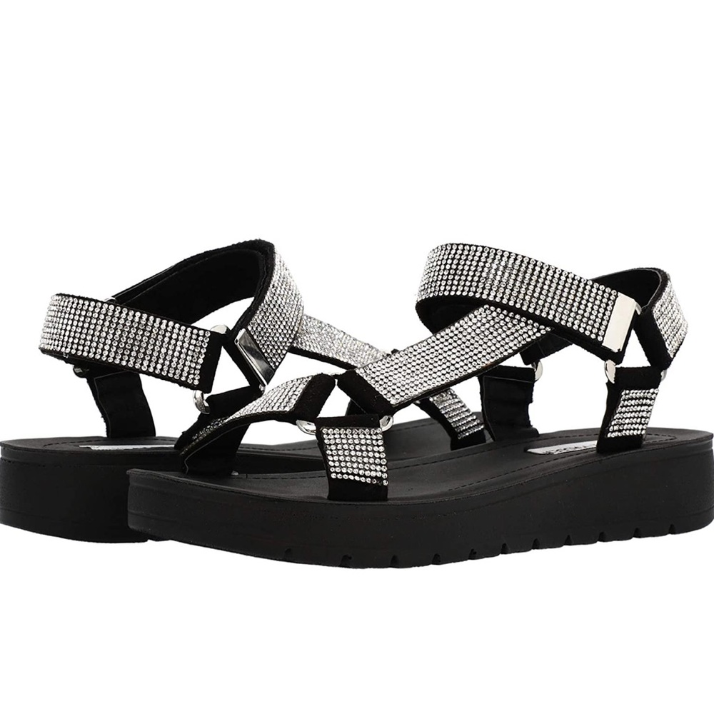 STEVE MADDEN | Nil rhinestone sandal (NIB)